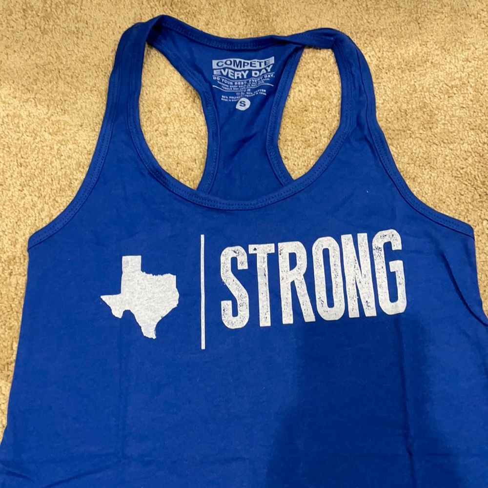 Compete Every Day Texas Strong Tank